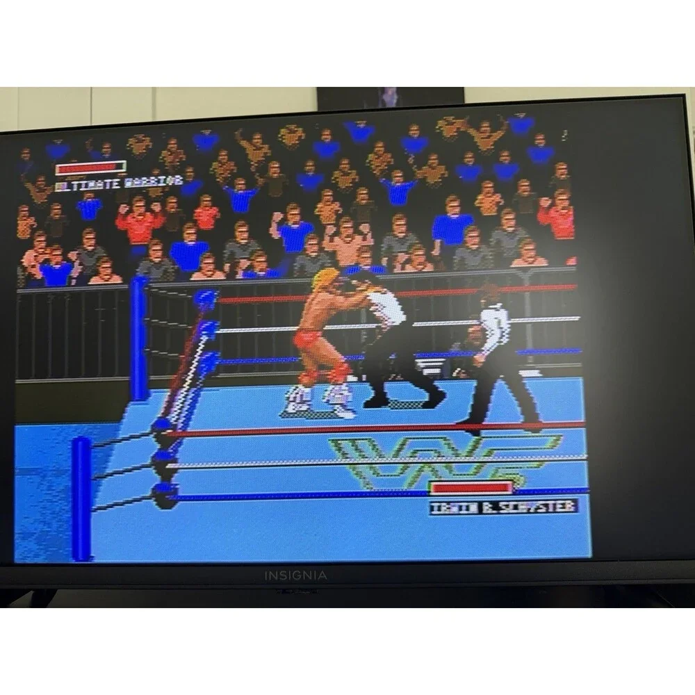 WWF Super WrestleMania (Sega Genesis, 1992) Cartridge Only - Tested